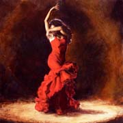 Flamenco Dancer Rhythm of Flamenco